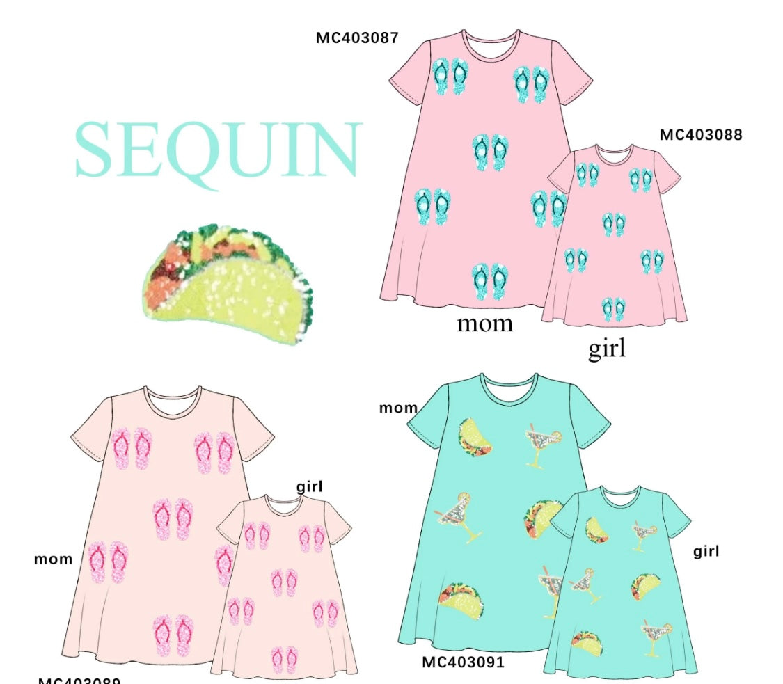 Sequin Dress print collection