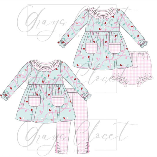 Girls Christmas Light sets