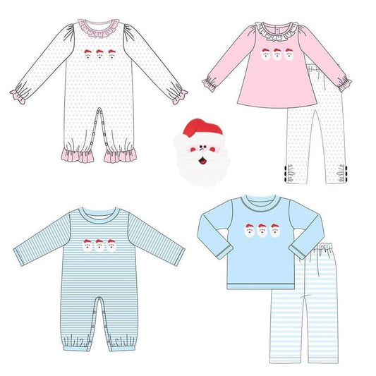 Pastel Santa