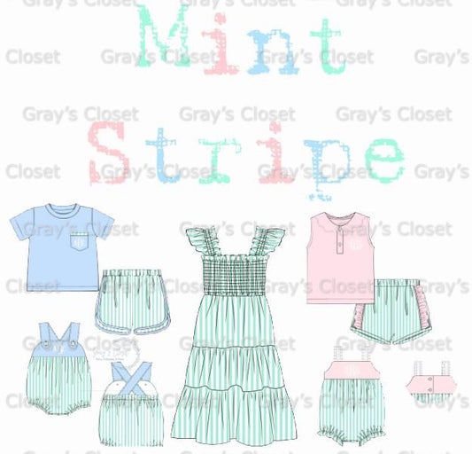 Mint Stripe Collection