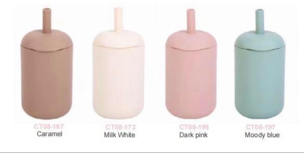 Silicone sippy cup