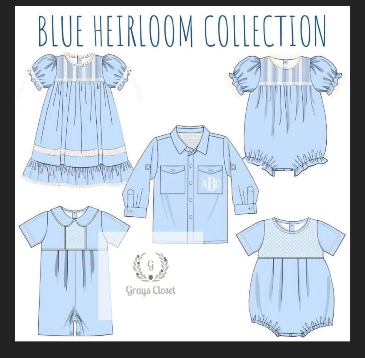 Blue Heirloom Collection