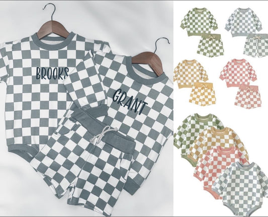 Checkered Sets/Bubbles