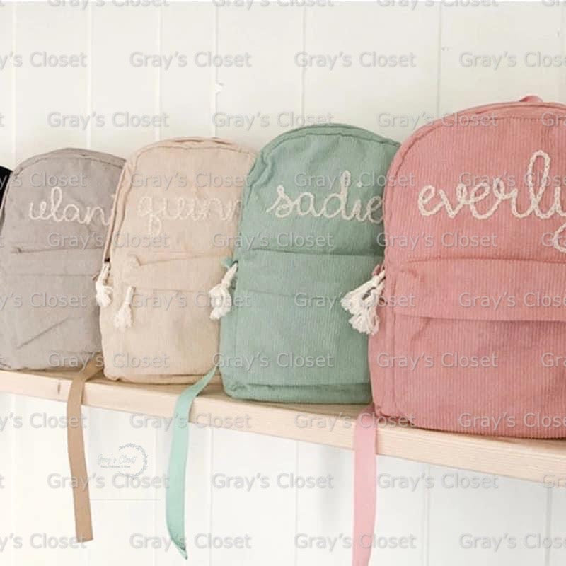 Embroidered Backpack