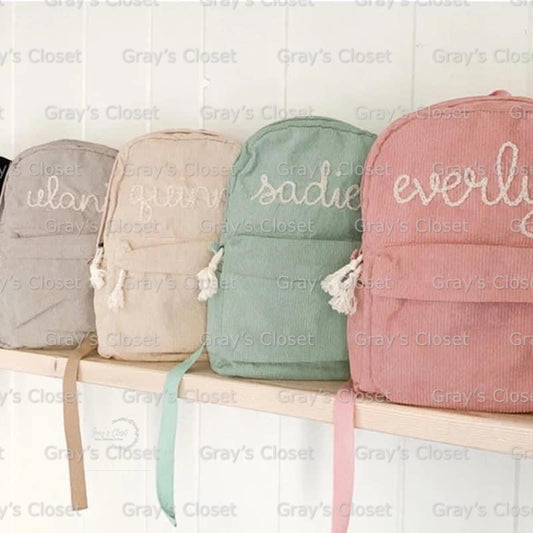 Embroidered Backpack