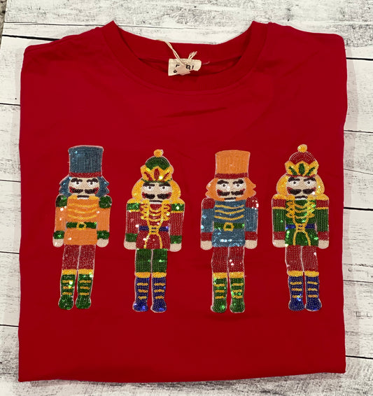 Sequin Nutcracker Shirt