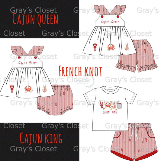 SG French Knot Cajun Queen/King