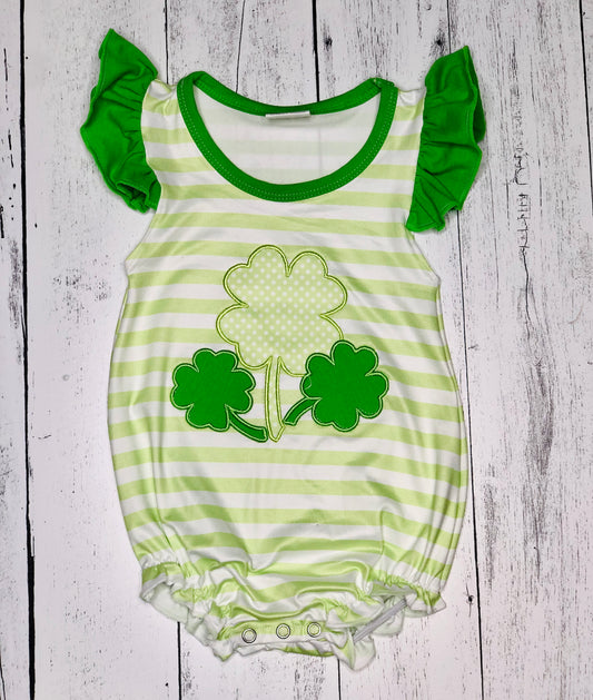 Girls St. Patrick’s Day Romper